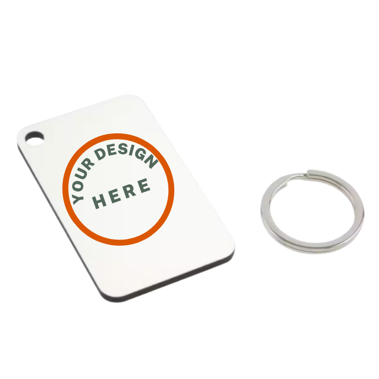 Square Key Chain | Custom Design Studio