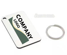 Square Key Chain Customized