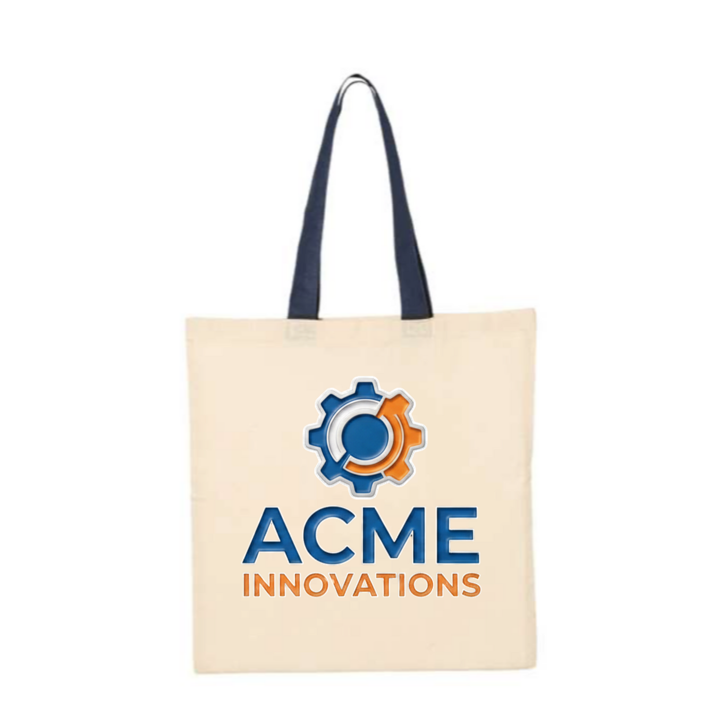 Tote with Contrast-Color Handles - QTB6000