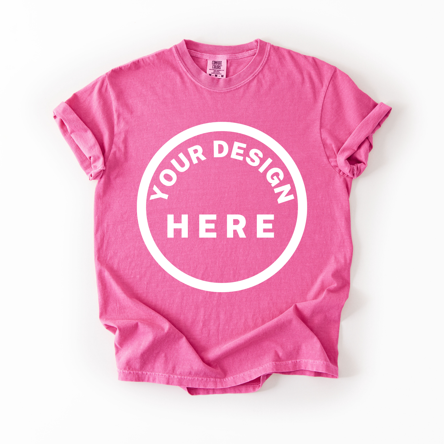 Unisex Heavyweight Crewneck T-Shirt | Custom Design Studio