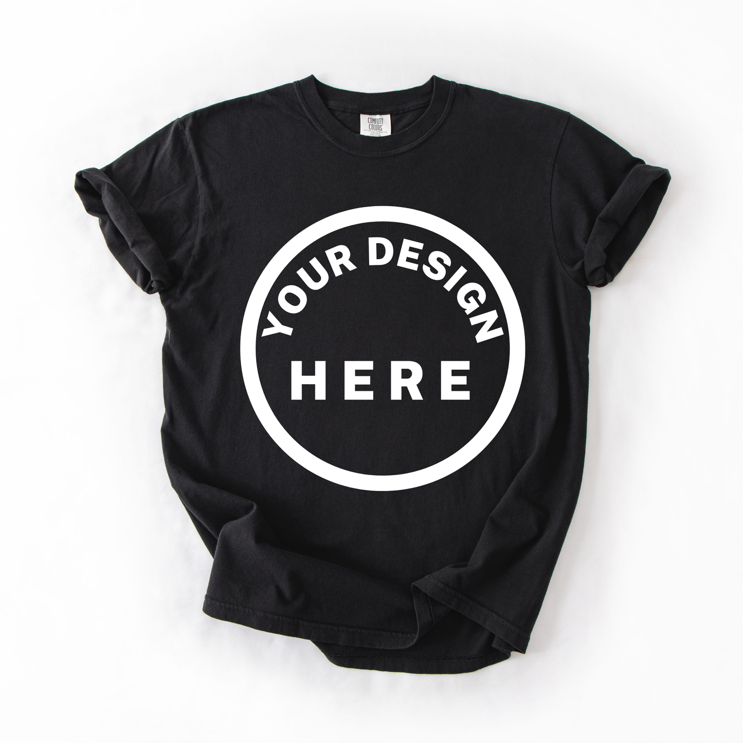 Unisex Heavyweight Crewneck T-Shirt | Custom Design Studio