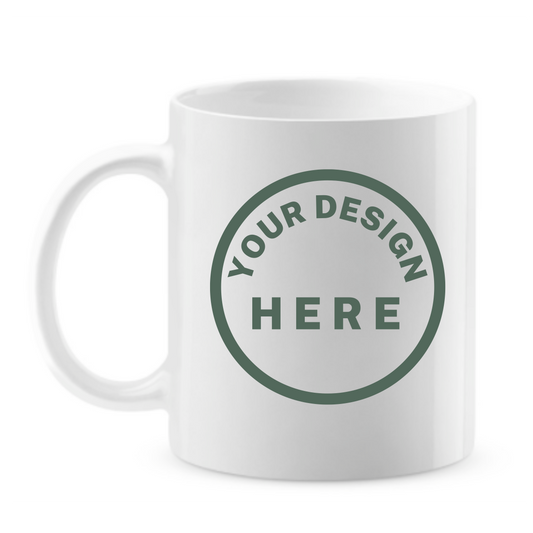 11oz Ceramic Mug | Custom Design Studio