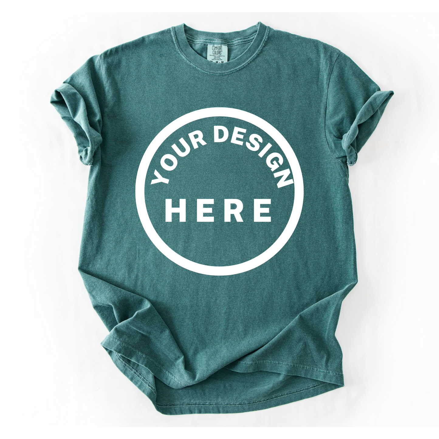 Unisex Heavyweight Crewneck T-Shirt | Custom Design Studio
