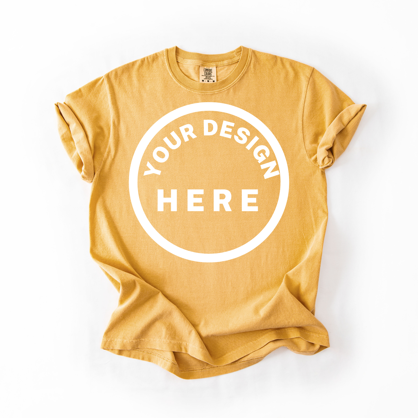 Unisex Heavyweight Crewneck T-Shirt | Custom Design Studio