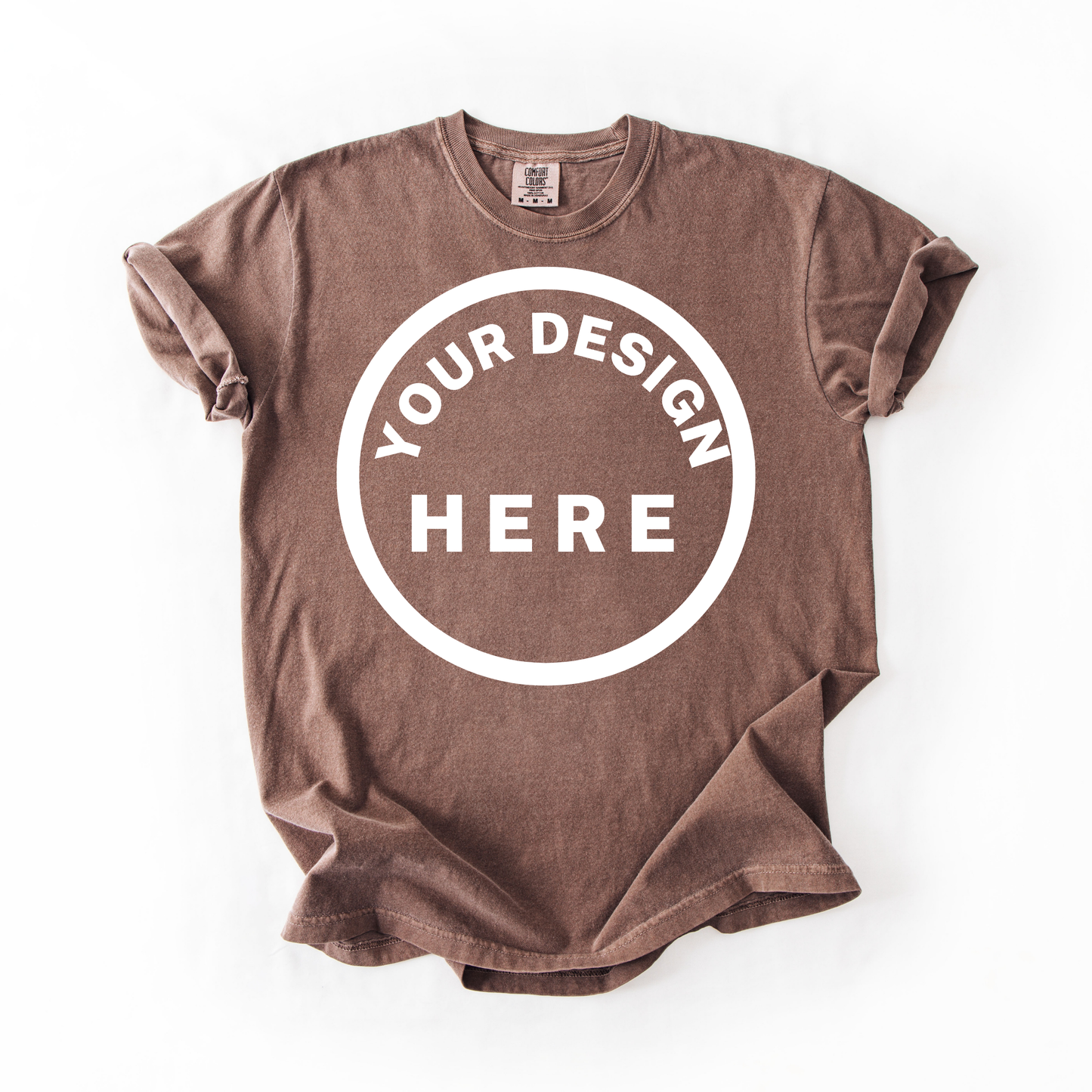 Unisex Heavyweight Crewneck T-Shirt | Custom Design Studio