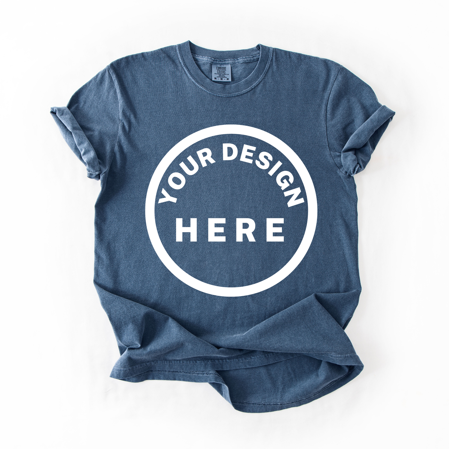 Unisex Heavyweight Crewneck T-Shirt | Custom Design Studio