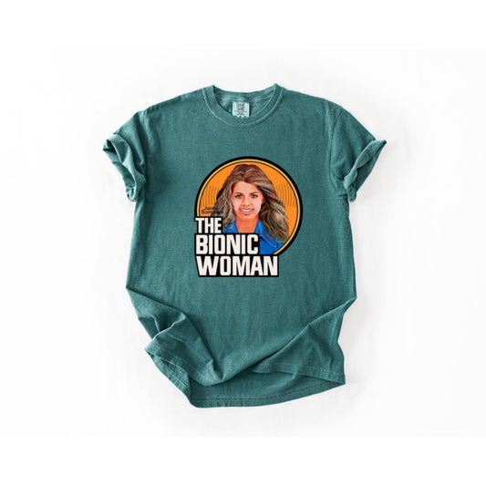 Bionic Woman Crewneck Tshirt